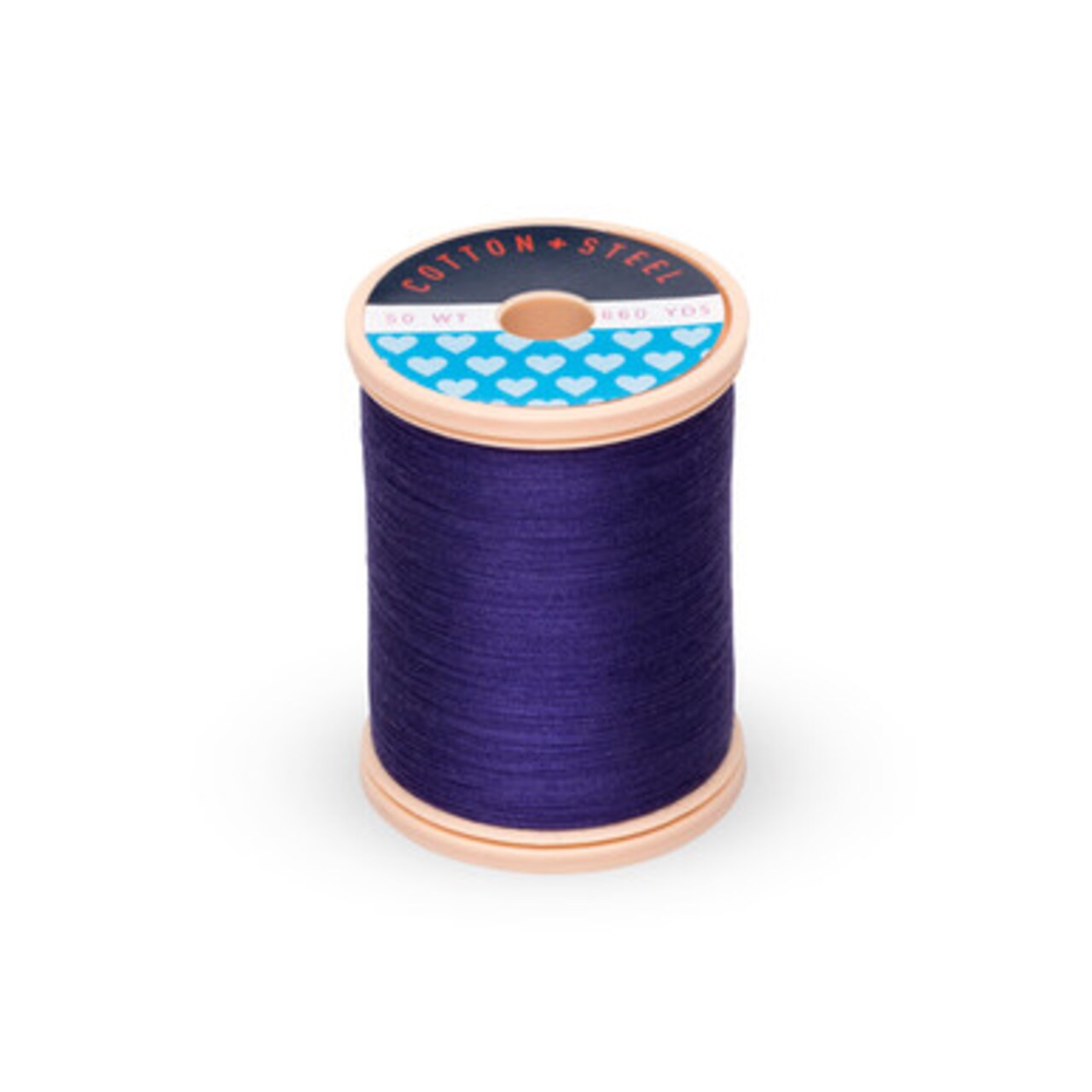 Cotton + Steel 50 Wt. Cotton Thread by Sulky - Royal Purple - 660 yd. Spool